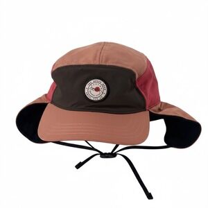 Flylow Gear 5-Panel Earflap Hat Insulated Fleece Lined Clay Brown Unisex